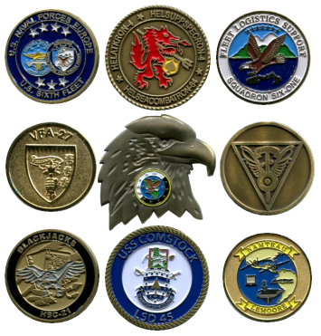 Custom Challenge Coins by Plane Crazy Enterprises